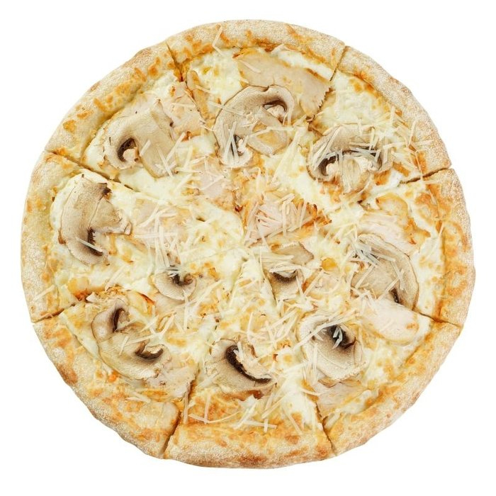 Пицца Цыпленок грибы.