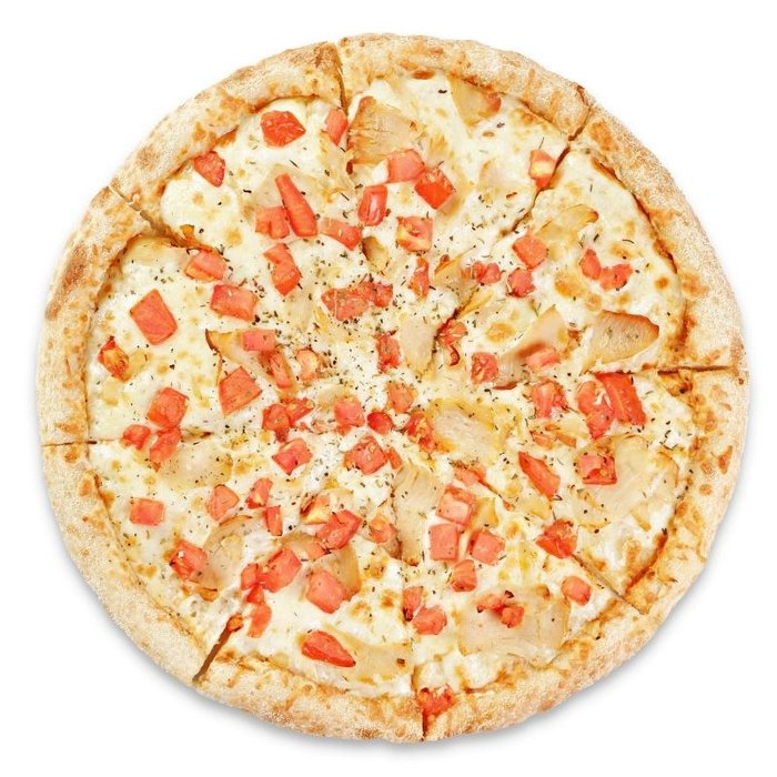 Пицца Цыпленок с томатами.