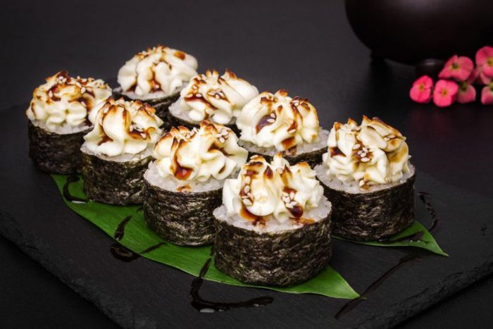 Сливочный с лососем.