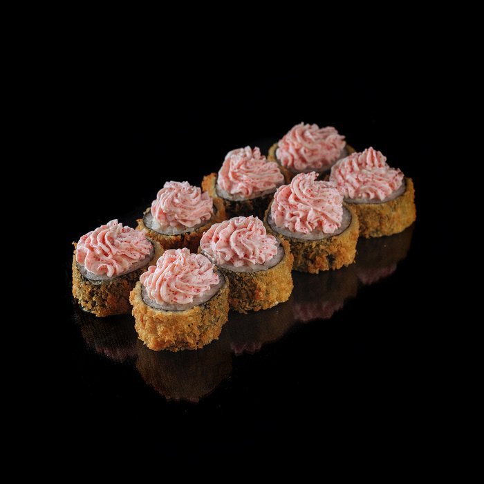 Темпура Лава с крабом.