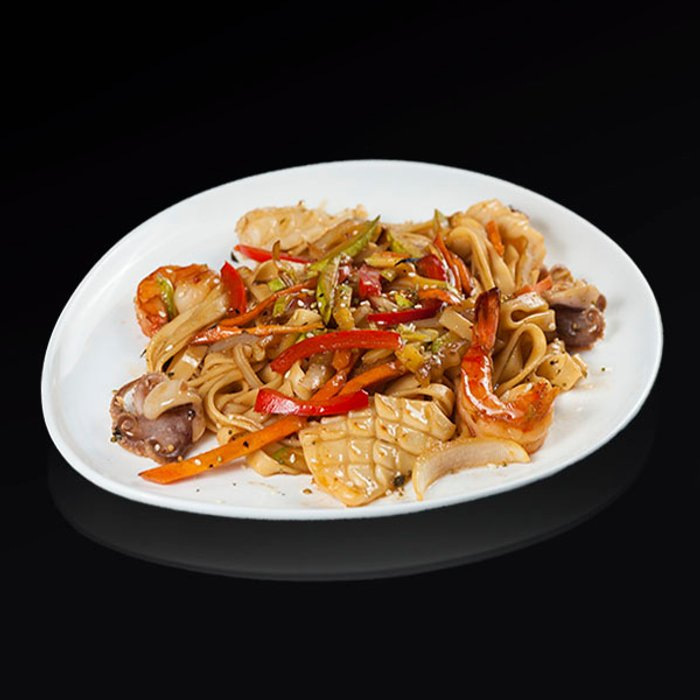 УДОН С МОРЕПРОДУКТАМИ